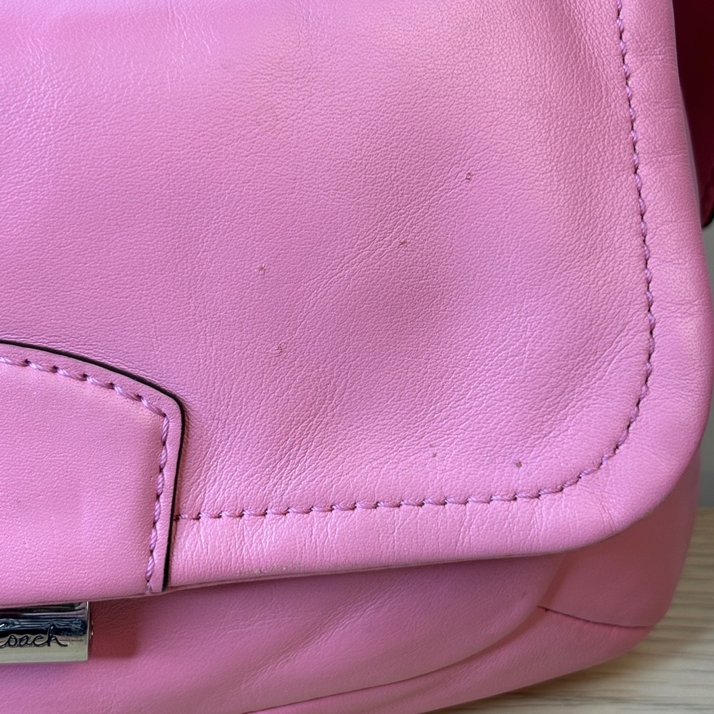 Vintage Coach Kristin Pink Leather‎ Hobo Bag - Picture 16 of 16